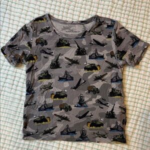 Posh Peanut Military Vehicle Tee